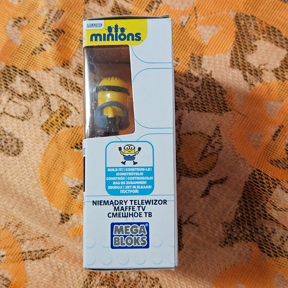 Mega Bloks Minions Silly TV Building Set - 37 Pcs - CNF49 - New Sealed - Picture 4 of 6